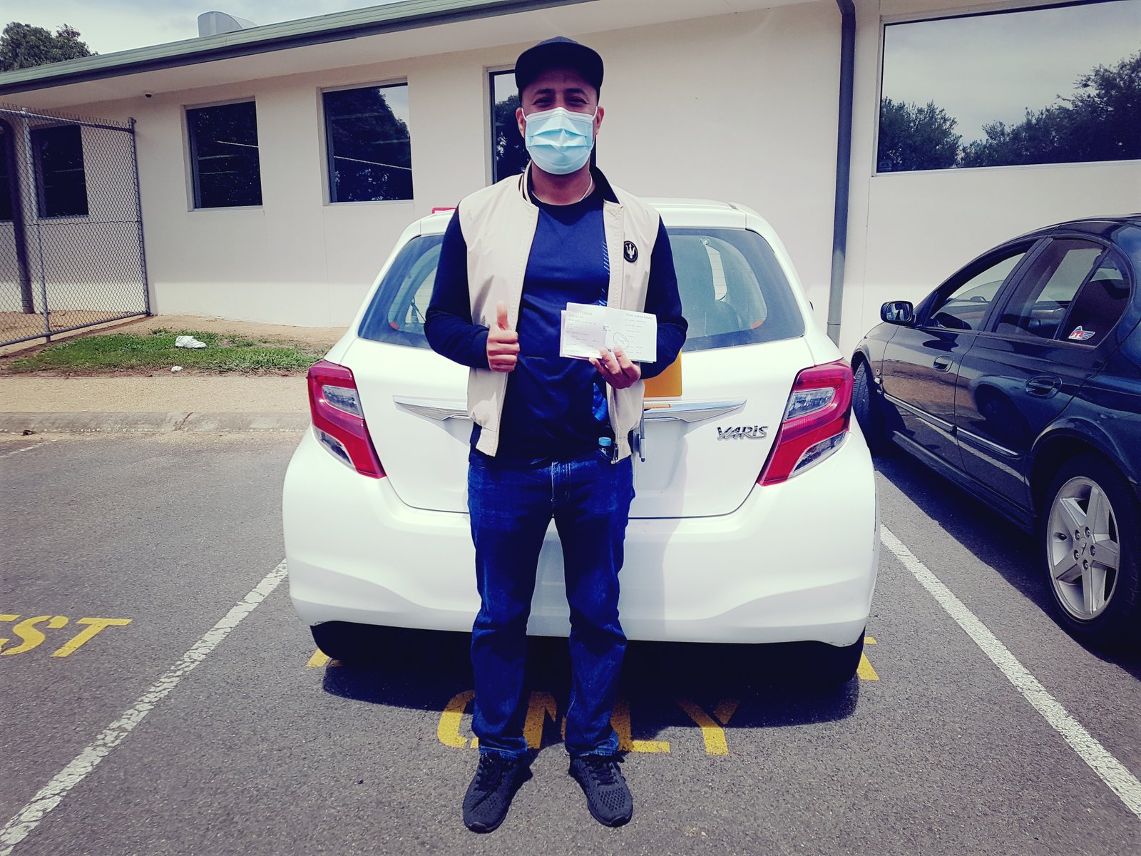 Successful Ezy Keys driving student